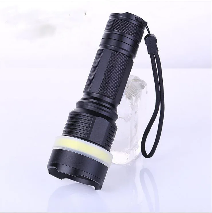 

Power Torch Chargeable LED Super Bright Portable Spotlight COB Light Source 26650 Household T6
