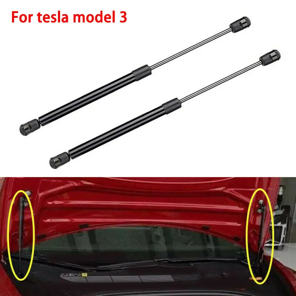 

2pcs Car Automatic Luggage Lift Support Front Trunk Strut For Tesla Model 3 Tailgate Boot Trunk Gas Spring Hood Lift Shock Strut