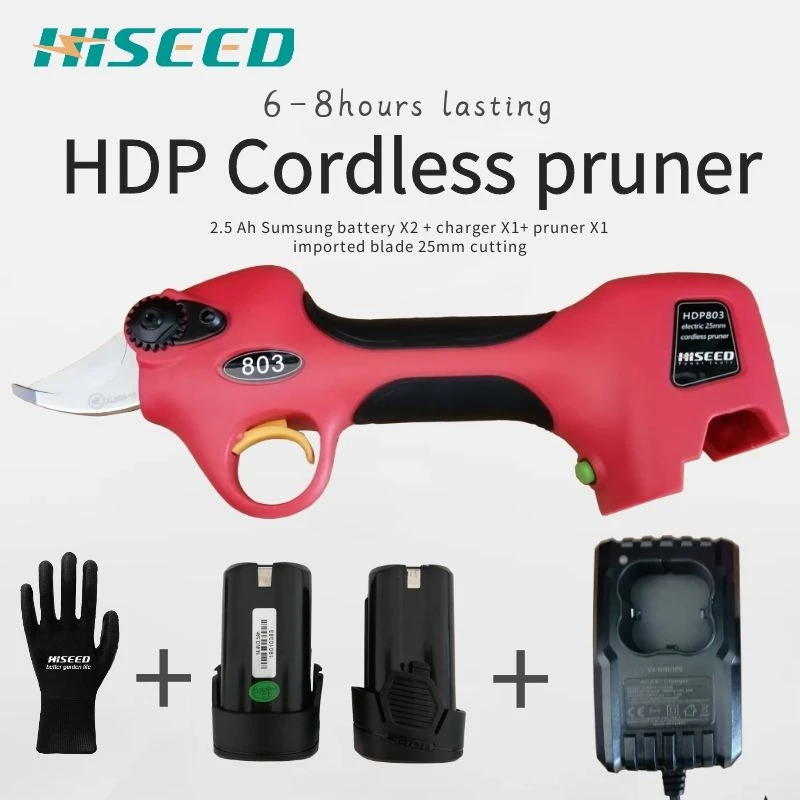 2 battery pruner kit Мощные Электрические секаторы беспроводные импортные батареи - Цвет: 2 battery pruner kit
