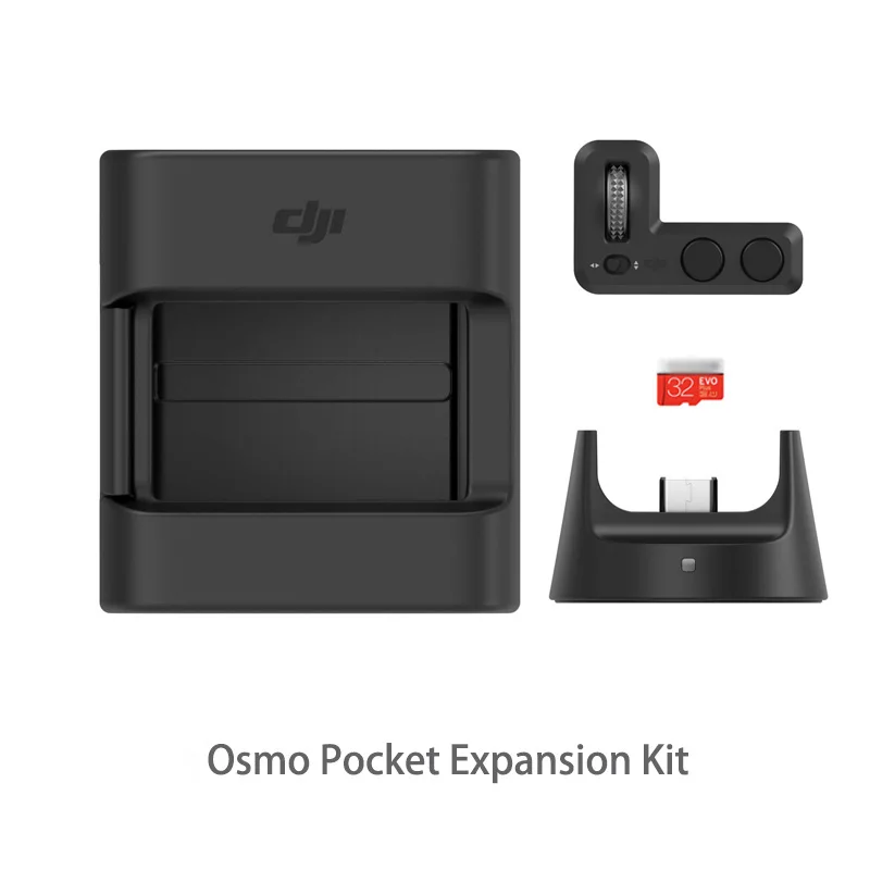 DJI OSMO Карманный зарядный чехол/Osmo Карманный расширительный комплект оригинальные аксессуары удобные для хранения дольше время съемки - Цвет: Pocket Expansion Kit