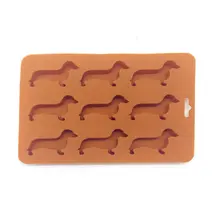 Портативный дизайн для собак, пищевой силиконовый кубик для льда, домашняя форма для льда, форма для льда, аксессуары для кухонного бара