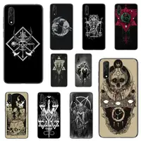 Gothic Witch Satan Phone Case For honor 8a 5 7 10i 9 10 20 30 v 7 9 honorview pro Cover Fundas Coque