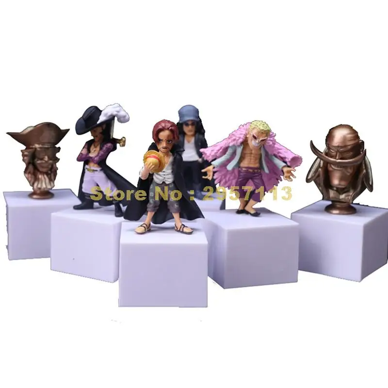 Аниме one piece 86th 6 шт./компл. экшн-фигурка Эдварда Ньюгейта Шанкс дофламинго Роджера