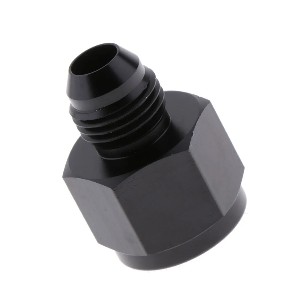MagiDeal Black AN8 Female to AN6 Male AN Flare Fitting Reducer Adapter 35mm