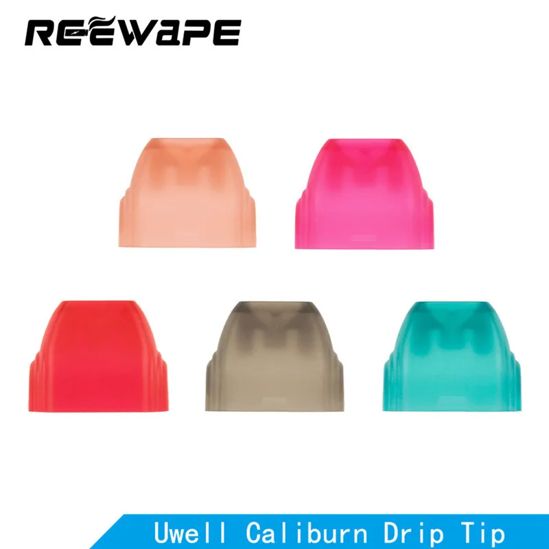 

New Arrival 5 Colors Silicone Cover Drip Tip for Uwell Caliburn Pod Kit