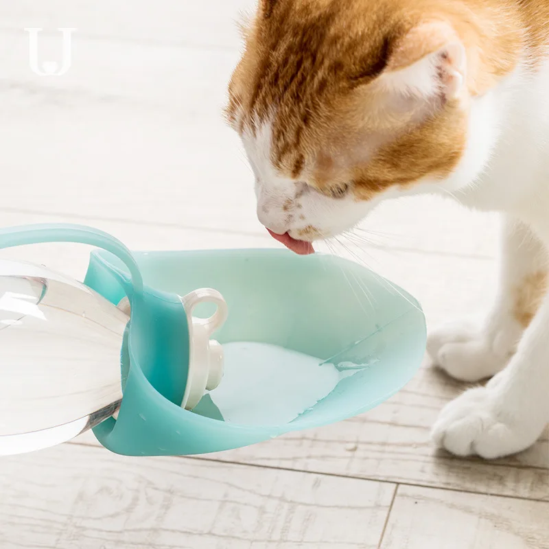 

Youpin Jordan&Judy Pet Dog Accompanying Water Cup Soft Silicone Folded Cup Outdoor Kettle Portable Drinking Water Dispenser