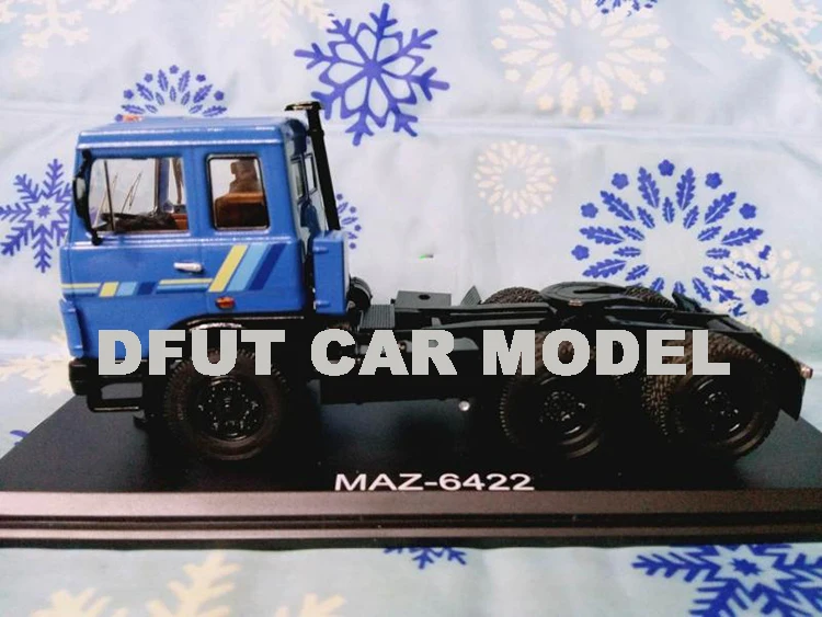 1:43 Игрушечный Грузовик из сплава, MAZ-6422, российский автомобиль, модель детских игрушечных машин, авторизованный игрушечный автомобиль для детей