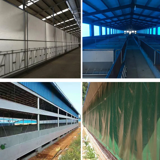 Mezőgazdasági Henger Redőnyök Ponyma Védekezés Hideg Tartsa Meg A Meleg Vízálló Ruhát, Szélálló Eső- - Image 2