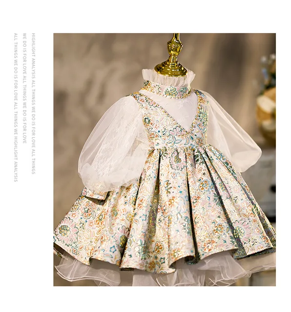 Traditional Spanish Children's Clothes | La Coqueta Kids | Girls special  occasion dresses, Girl outfits, Flower dresses