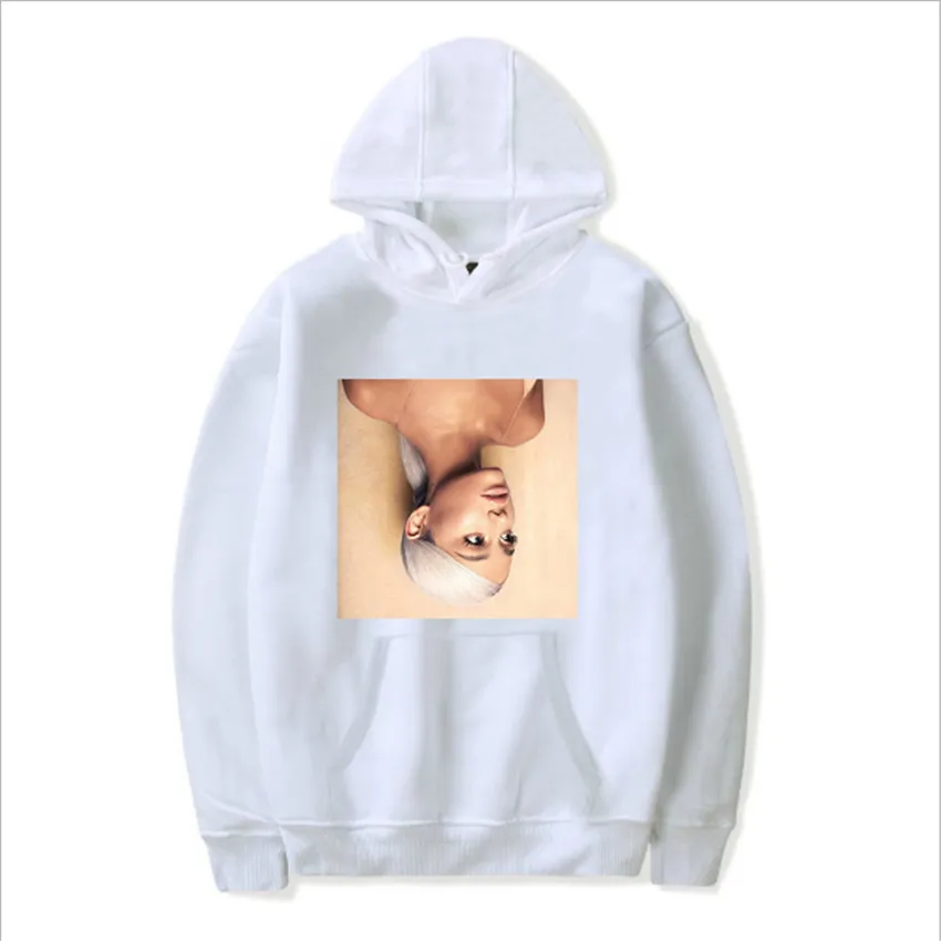 Толстовки Kawaii Ariana Grande свитшот с принтом и длинным рукавом женская/мужская одежда