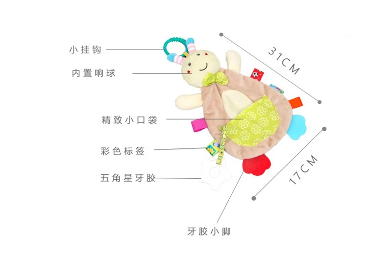 Кукла подарки Детские игрушки 0-12 месяцев животное кролик плюшевый животное кукла подвесная кровать коляска развивающая игрушка для детей детские погремушки