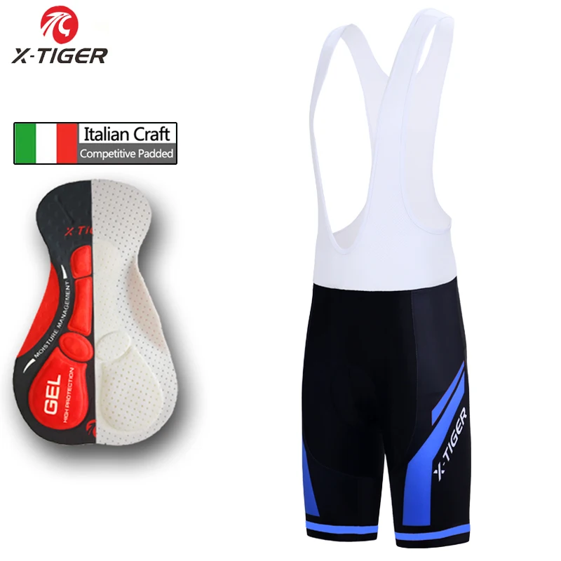 Bib Cycling Shorts X-Tiger Pro, комплект из Джерси для велоспорта, одежда для горного велосипеда, одежда для велоспорта, Verano, Майо, Roupas, Ciclismo, Hombre, комплект для велоспорта - Цвет: Bib Cycling Shorts