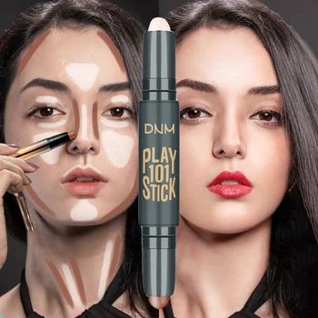 

Makeup Base Concealer Bronzer Cream Stick Highlighter Dark Circle Cover Skin Brighten Oil-control Shadow Make Up Primer