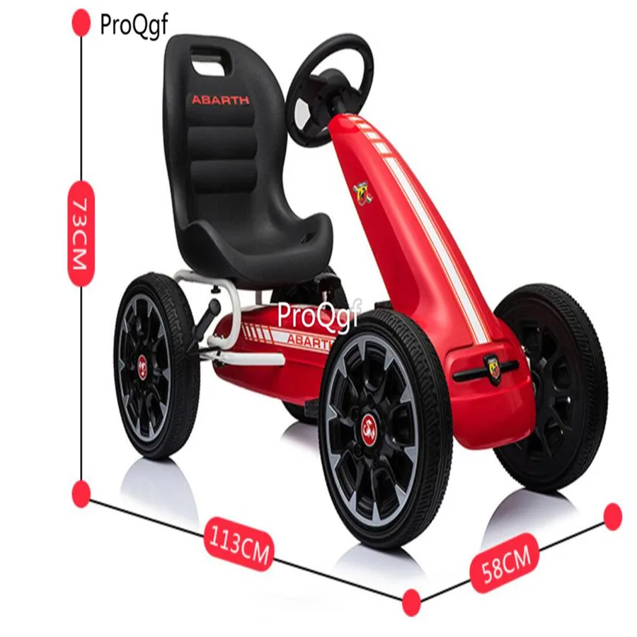 Ngryise 1 комплект детский эва колеса go kart четыре педаль колеса