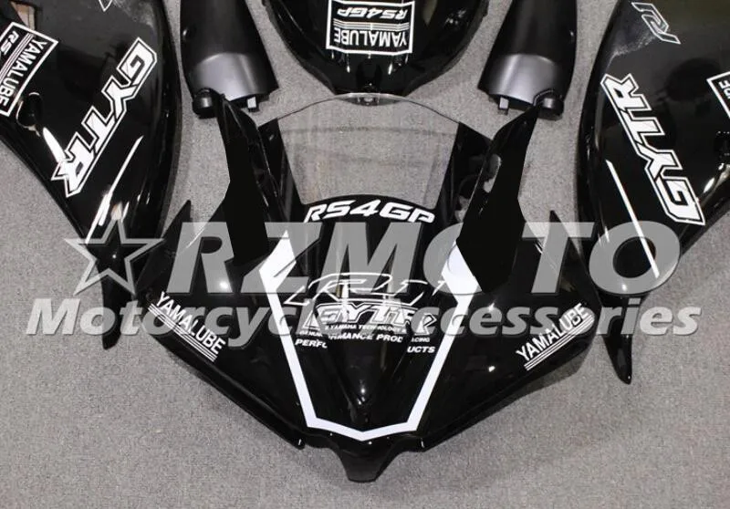 4 подарки ABS литья под давлением Обтекатели комплект подходит для YAMAHA YZF-R1 2013 12 13 14 R1 обтекатель набор черный белый