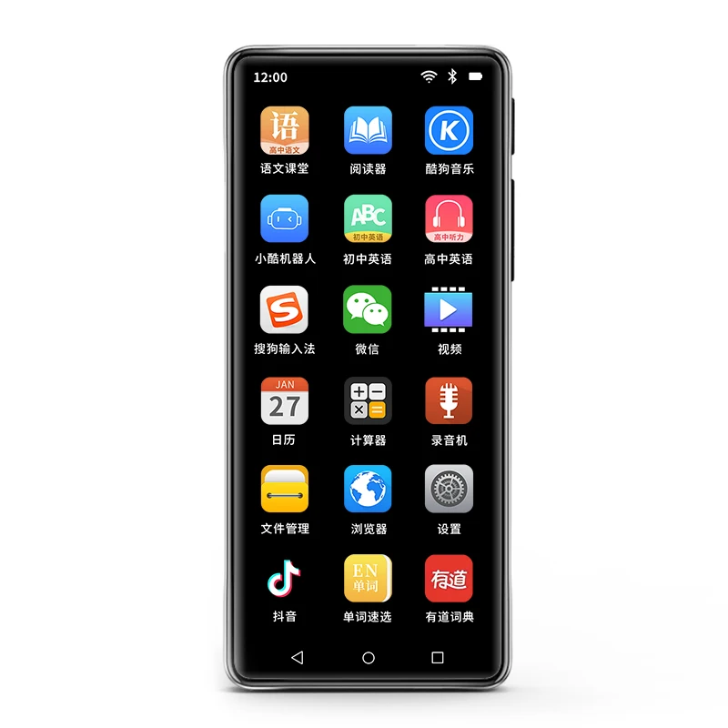 Newest Update M200 /M390 WIFI android WIFI 2+16GB Memory MP3 player bluetooth music player bt 5.0 touch screen mp3