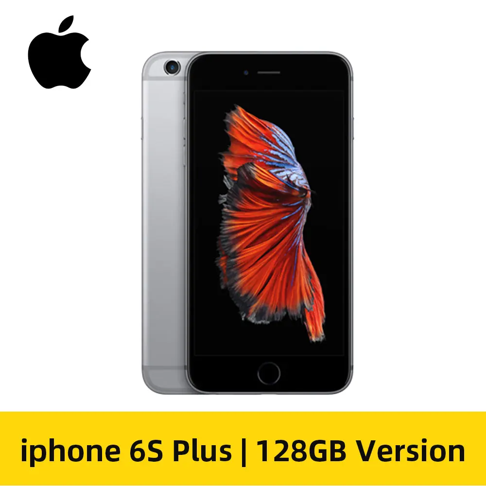 Original Apple iPhone 6S Plus Smartphone 16/32/64/128GB ROM 5.5 inch 1080P 12.0 MP Camera 4G LTE Used Mobile phone - Цвет: 128GB Gray