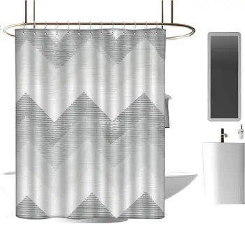 

Elegant Shower Curtain Waterproof Fabric Shower Curtain for Master Bathroom Kids Bathroom Guest Bathroom