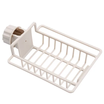 

Drain Rack Storage Holder Kitchen Bathroom Sink Faucet Sponge Soap Cloth Shelf