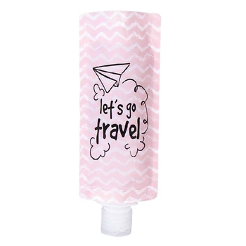 

Super sell-1Pcs Outdoor Travel Storage Bag Folding Lotion Storage Bag Portable Shower Gel Shampoo Bottle Travel Accessories Stor