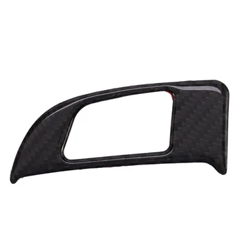 

New Carbon Fiber Warning Light Switch Button Cover Trim Fit for Audi Q5 2009-17