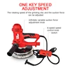 Dustless Electric Drywall Sander Wall Putty Polisher Hand Grinder Led Double Light Grinding machine Grinder for Home Decoration 4