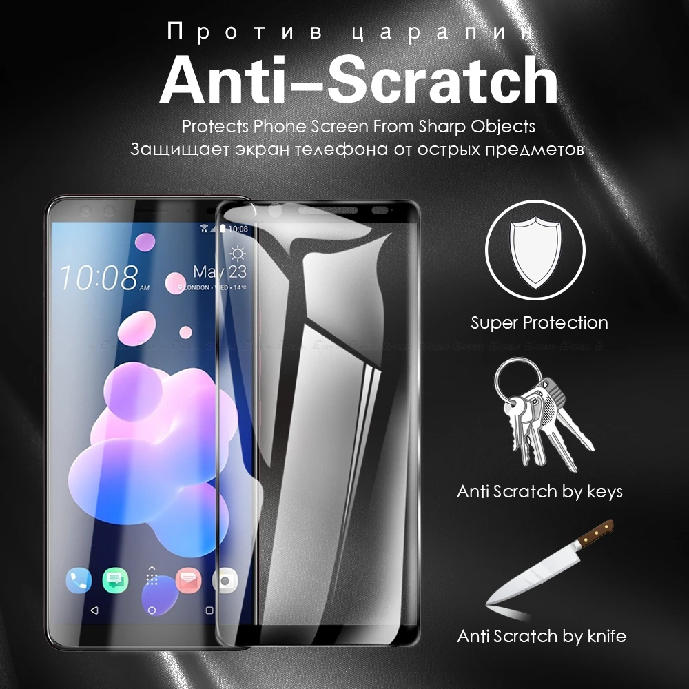 Защитная пленка на весь экран для HTC Desire 12s 12 U Ultra Play U11 U12 U19e U20 19 Plus 10 Evo закаленное