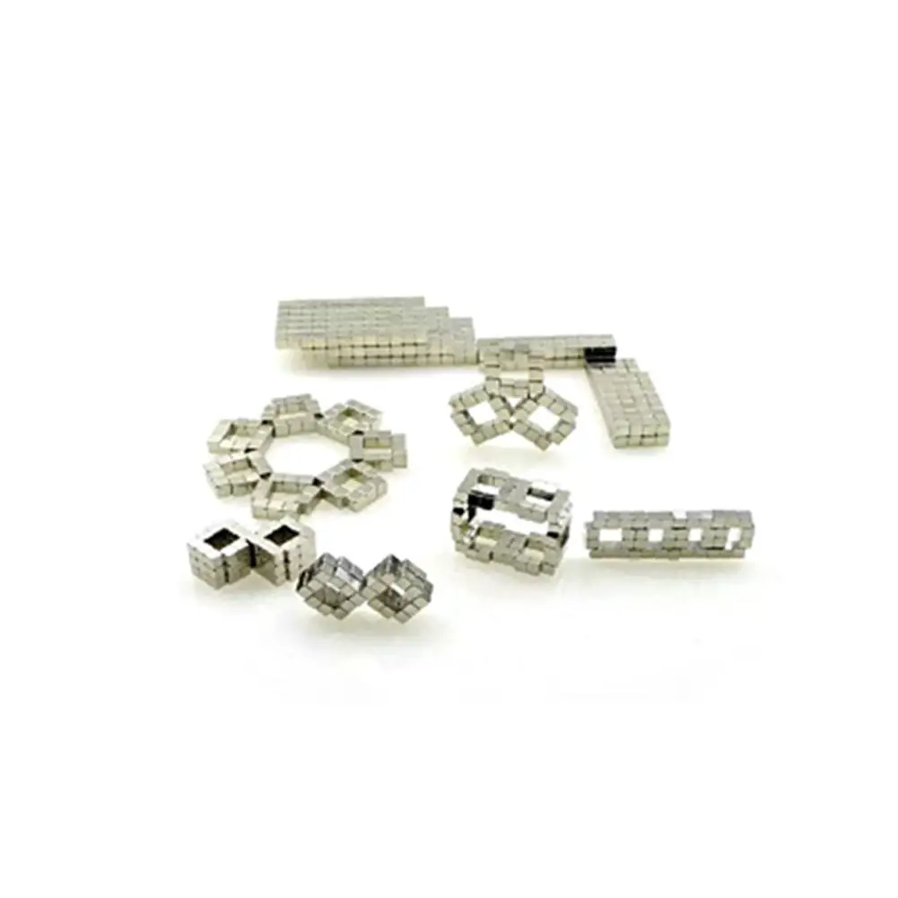 216Pcs Powerful 6*6*6 Magic Cube Puzzle Educational Toy Mini Magnet Balls Puzzle Metal Beads DIY Assemble Magcube Toy
