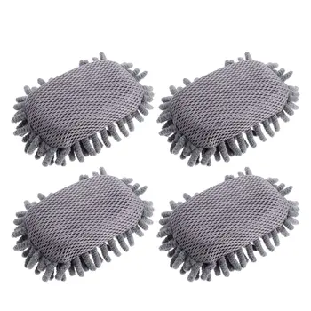 

4pcs Practical Useful Soft Durable Blackboard Eraser Whiteboard Duster Whiteboard Cleaner Chalk Cleaner