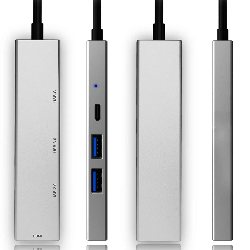 Ouhaobin usb type C к HDMI адаптер многопортовый концентратор USB3.1 адаптер зарядное устройство для ноутбука для samsung Galaxy Note 10/S10/S10e