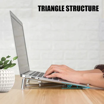 

Portable Laptop Stand Alloy Computer Bracket Foldable Flexible Heat Dissipation PC Rack Universal PR Sale
