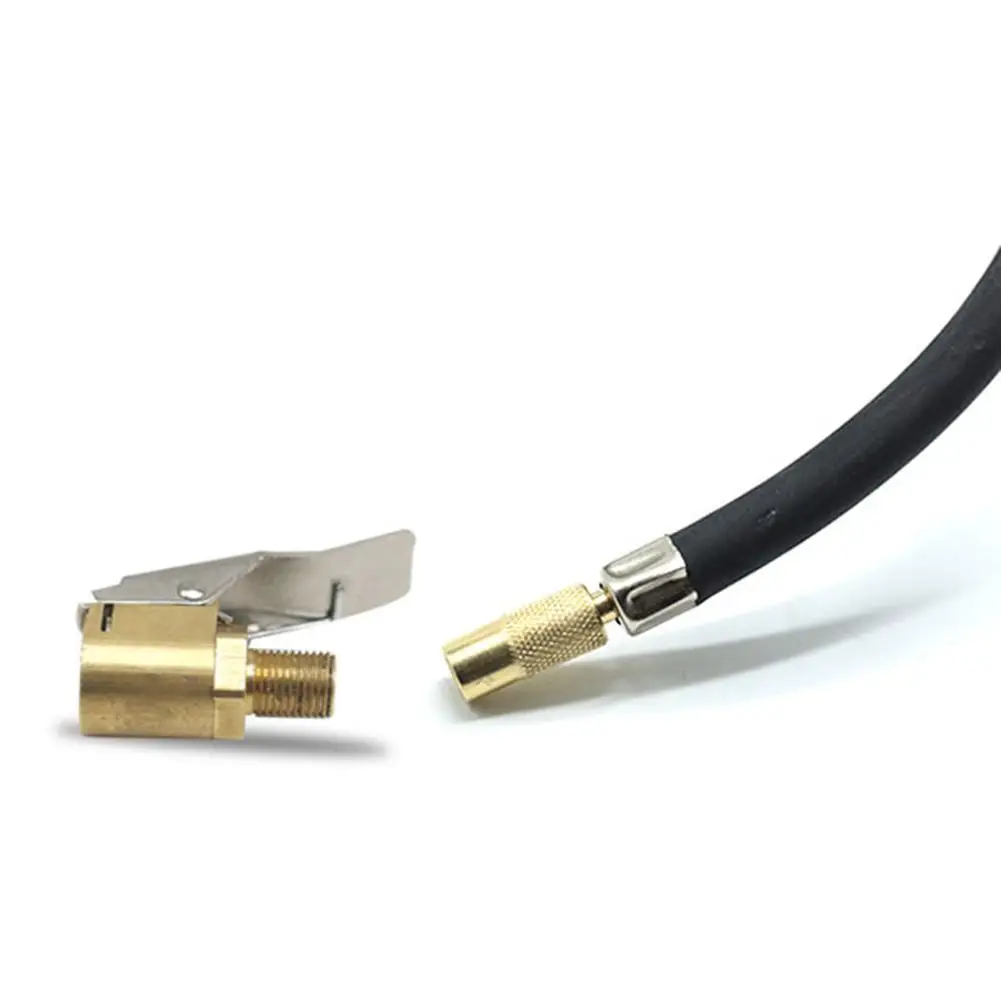 

Air pump connector Inflator Pump Pure Copper Nozzle Quick Adapter Car Inflator Accessories Air Valve Connectors for Inflate tire