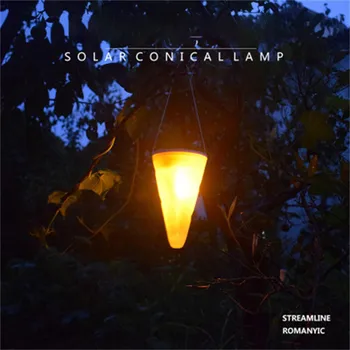 

Solar Outdoor Garden Landscape Night Light Lamp Hanging Tree Cone Shaped 12 LED Nightlight Lamp Lighting Decoration LED Lamp