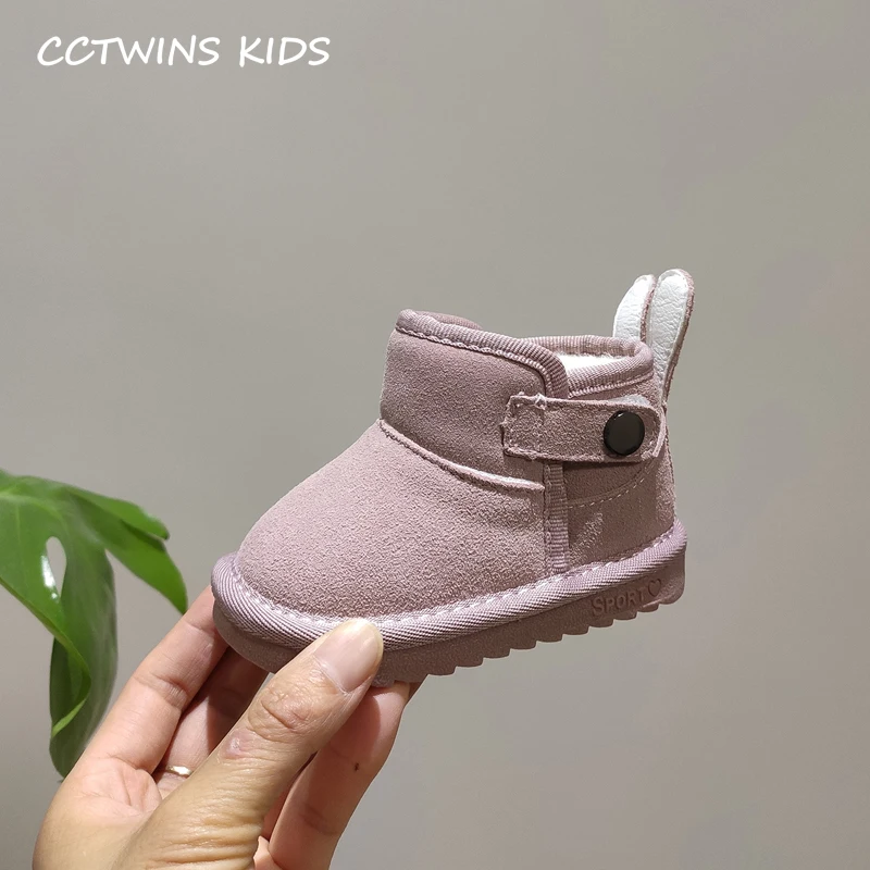 CCTWINS/детская обувь; коллекция года; Сезон Зима; модные детские зимние ботинки; детская черная обувь из натуральной кожи; повседневные теплые короткие ботинки для девочек; SNB047