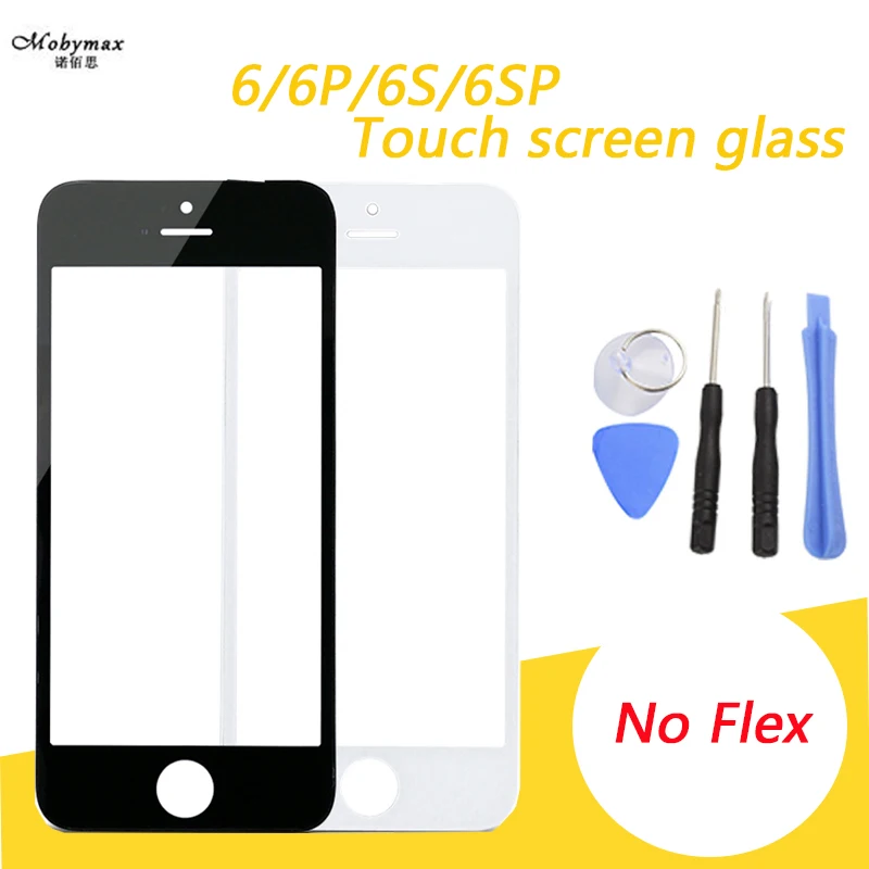 

AAAA Quality Front LCD Touch Screen Outer Glass Lens Replacement for iPhone 6 6sp 6s Front Glass Repair Replacement With Tools