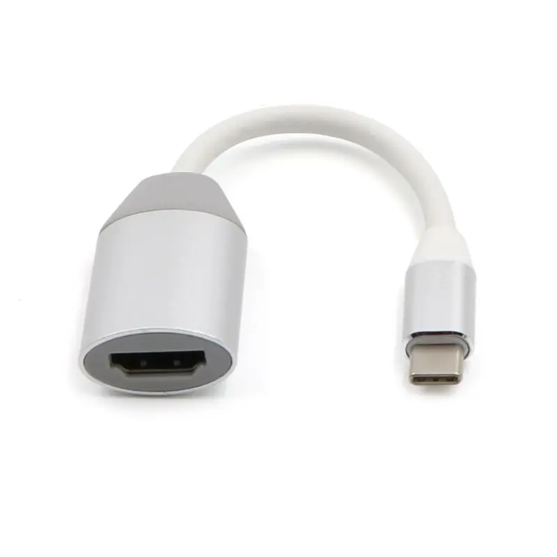 Usb type C к HDMI конвертер 4K USB C Кабель-адаптер для Macbook samsung телефонов D08B