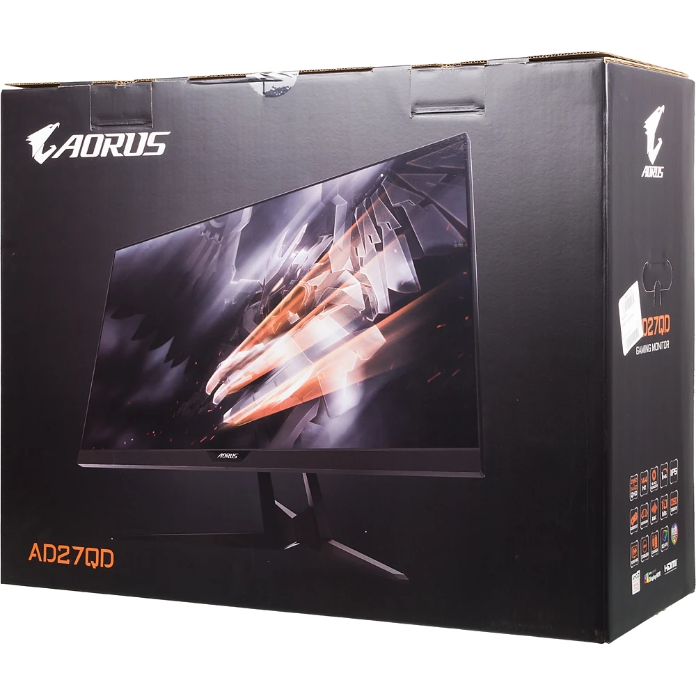 Монитор игровой GIGABYTE Aorus AD27QD 27" черный [ad27qd-ek]