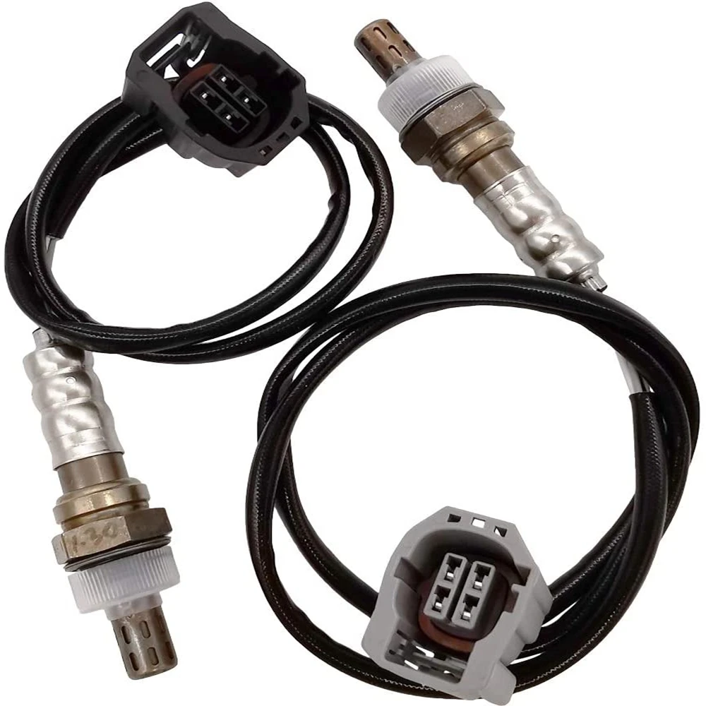 2pcs O2 Oxygen Sensor for Mazda 5 2.3L 2006-2007 Mazda 3 2.0L 2.3L 2004 2005 Upstream Downstream 4 Wires 234-4396 234-4390 2