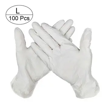 

100PCS M/L/XL Disposable PVC NBR Work Gloves Washing Dishes Hands Protection Hot Selling 2020