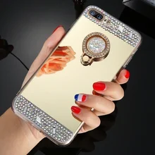 Mirror Diamond TPU Phone Back Cover For OPPO R17 RX17 Neo A9 F11 AX7 Pro K1 R15X AX5 A5 A3S F7 F9 A7 R15 A33 A31 A93 Bling Case 