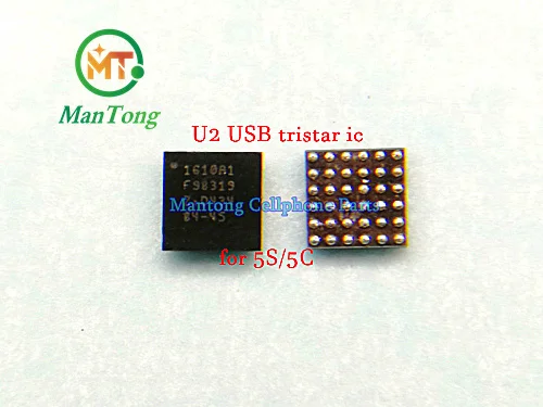 100pcs/lot for iphone 5S 5c charging charger ic 1610A1 36pins U2 1610 1610A | Электронные компоненты и