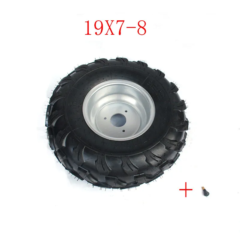 2 шт. ATV 19x7. 00-8 19x7-8 дюймов шины 150cc 250cc вакуумные шины передние шины