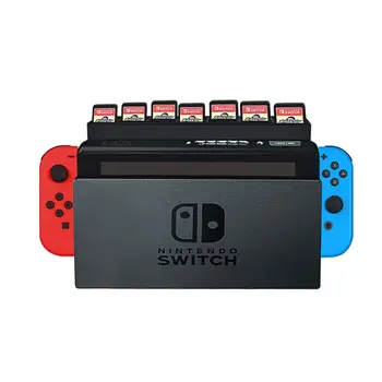 

New Storage Card Box 28 In 1 NS Game Card Organizer NS Game Card Box for Switch Mainframe Clip G6DD