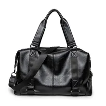 Дорожные Сумки из искусственной кожи, мужские сумки высокого качества для переноски багажа, спортивные сумки через плечо, Женская деловая сумка для ноутбука S066