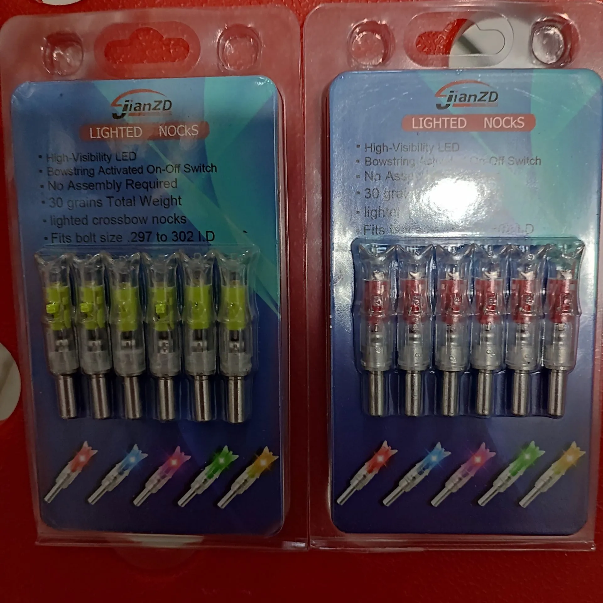 thumbnail image 2 of 12PCS LED Arrow Nocks Inside Diameter Archery Lighted Nocks 2 of 11