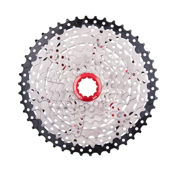 

Cassette Bicycle Sprocket Cycling Riding Universal Flywheel Outdoor 9 Speed 46 Teeth Wide Ratio Steel Parts Sturdy Mountain Bike