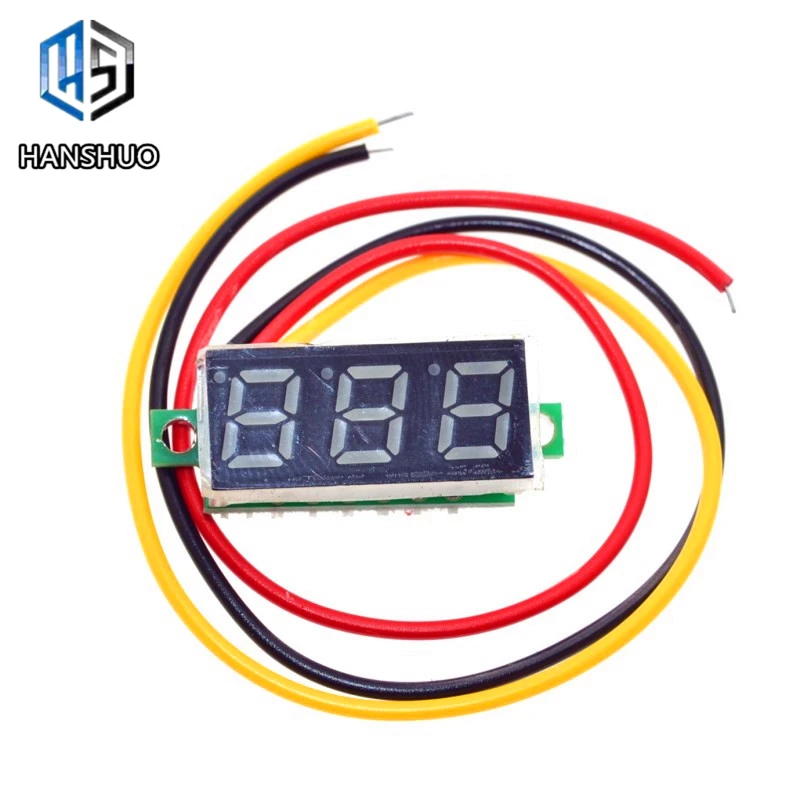 1PCS-Mini-0-28-inch-0-28-3-Wires-Digital-Voltmeter-Blue-Red-Green-Yellow-LED (2)