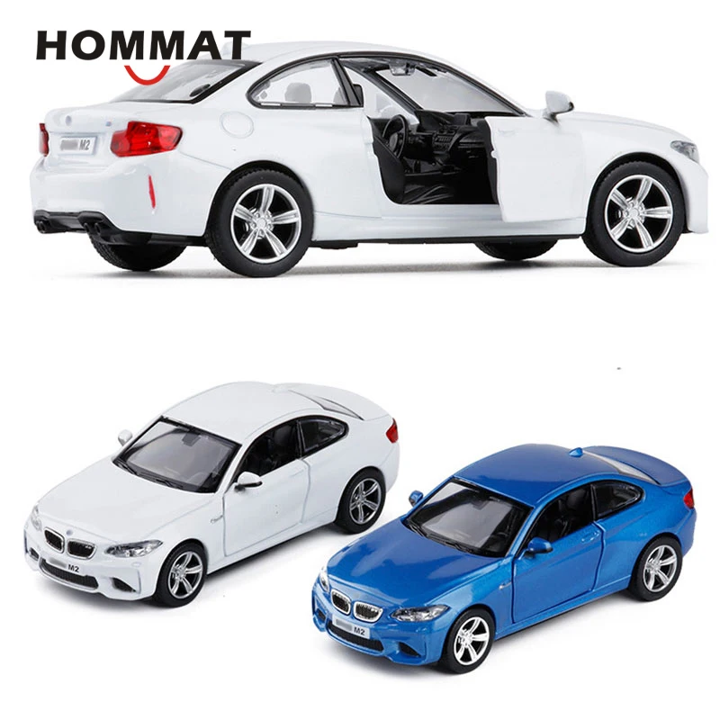 HOMMAT 1:36 Масштаб M2 купе модель автомобиля литье под давлением литой игрушечный автомобиль модель с вытягиванием назад Подарочные игрушки для детей маленькие машинки