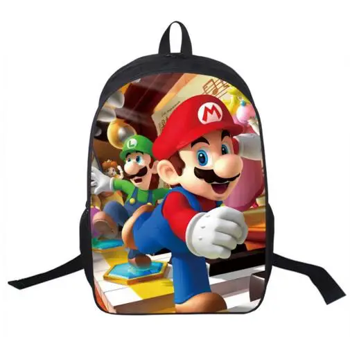 Детский рюкзак с принтом Марио, Детские рюкзаки с рисунком Соника для мальчиков и девочек, школьные сумки для детского сада, повседневный рюкзак, сумка для книг