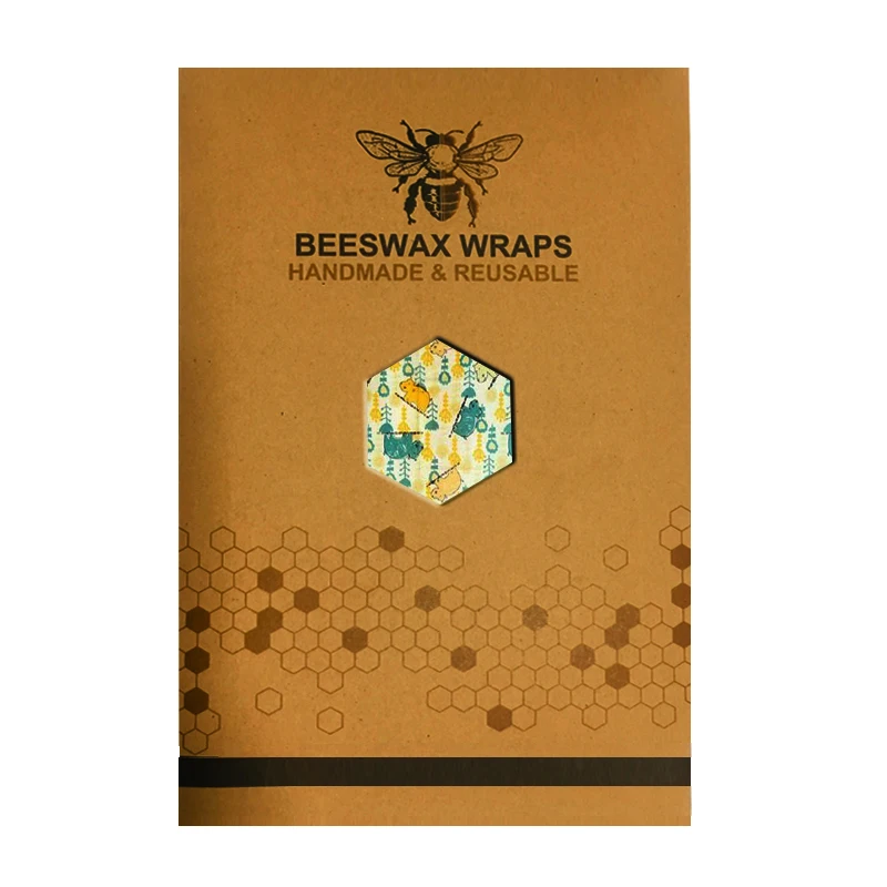 1 Set 3 sizes 0011 Экологичная многоразовая пищевая обертка s Пищевая свежесть хранение органический пчелиный воск ткань обертка на заказ узор - Цвет: 1 Set 3 sizes 0011